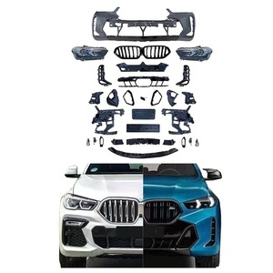 Le plus récent pare-chocs de mise à niveau pour <span class=keywords><strong>Bmw</strong></span> <span class=keywords><strong>X6</strong></span> G06 F96 <span class=keywords><strong>2019</strong></span> 2020 2021 2023 ancien à nouveau 2024 phare de pare-chocs avant - Product Image 1