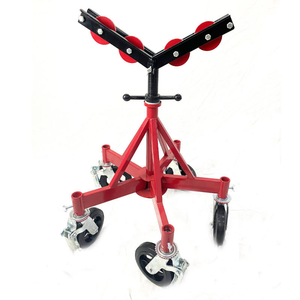 Support de soudage de tuyaux à cinq roues H406 avec support de visseuse - Product Image 1