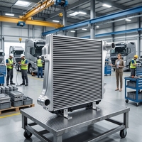 Intercooler de camion de haute qualité OEM 21731119 pour VOLVO FH B12 Camion lourd DIMENSIONS DU NOYAU 747*876*62MM