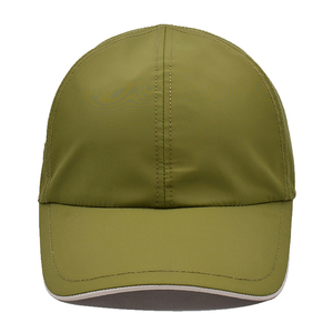 Gorra de Béisbol Verde de Nylon Renovable con Bordado, Gorras al por Mayor, Fabricante de Gorras de Nylon de 6 Paneles Tipo Dad Hat - Product Image 2