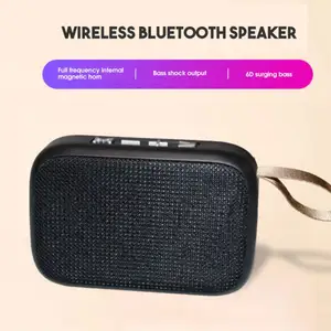 2022 Baru Speaker Bt Nirkabel Kain Subwoofer Portabel Ponsel Komputer Mini Kartu Audio Luar Ruangan Kreatif