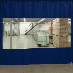 <span class=keywords><strong>Tenda</strong></span> Divisoria Industriale Impermeabile in PVC Non Tessuto, Riduzione del Rumore, per Magazzino/Officina Temporanea - Product Image 3