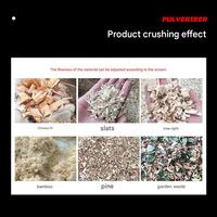 Broyeur de branches robuste pour le traitement des déchets de jardin et agricoles, déchiqueteuse de bois et de branches