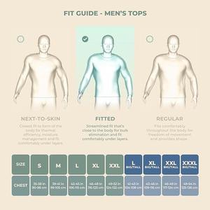 CELINNE Ropa Térmica, Camiseta de Manga Larga para Hombre, Capa Base Transpirable de Lana Merino de Peso Medio - Product Image 5