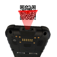 Escáner PDA resistente de 5,5 pulgadas Windows 10pro escáner de código de barras WINPAD móvil RFID PDA con IP65 Windows PDA Q501
