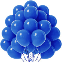Lot de 20 ballons en latex de couleur unie pour décoration de fête d'anniversaire, mariage, aménagement de scène, arche et feux d'artifice