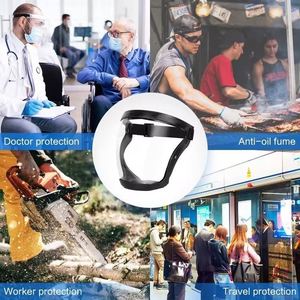 Protector impermeable altamente transparente a prueba de polvo OLEOFÓBICO a prueba de viento y resistente a impactos sin empañamiento para uso en exteriores - Product Image 3