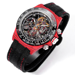 Montre pour homme avec cadran multiple en cristal saphir bleu, mouvement visuellement dynamique, légère, montre de luxe pour le golf - Product Image 2