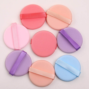 Esponja de Maquillaje Lavable, Redonda, para Uso en Seco, para Base de Maquillaje, Color Rosa, Suave, Esponjas de Belleza - Product Image 6