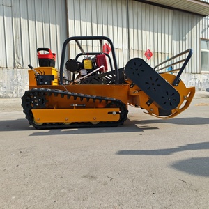 CE EPA Approved Cordless Self Propelled All Terrain Robot Lawn <b>Mower</b> Industrial Agriculture Rubber <b>Tracks</b> <b>Remote</b> <b>Control</b> DIY for - Product Image 6