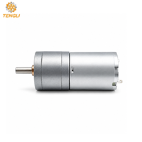 GM25-370 25mm 12V 24V DC Gear Motor 5-1000RPM Gearbox Logam dengan Poros Kustom - Harga Langsung dari Pabrik
