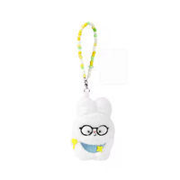 Porte-clés en peluche avec oreilles de chat, pendentif mignon pour couple, breloque de sac, breloque de téléphone, jouet sonore à pression, vente en gros, porte-clés personnalisés