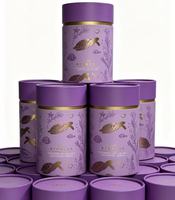High Quality Eco-friendly Kraft Paper Cylinder Gift Box Packaging for Underwear Socks Clothing