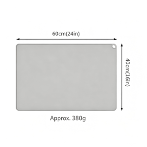 Nouveau tapis d'alimentation en silicone pour animaux domestiques, anti-déversement, antidérapant, imperméable et facile à nettoyer, pour chats et chiens - Product Image 5