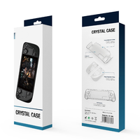 Coque de protection transparente anti-chute et anti-rayures pour console Steam Deck