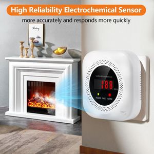 Detector de Monóxido de Carbono con Sensor de Movimiento 3 en 1, Alarma con Pantalla Digital, Portátil, Volumen Ajustable, para Hogar y Viajes - Product Image 4