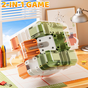 Kids Stress Relief Toy Sensory Toys Birthday Gift Brain Teaser 3D <strong>Maze</strong> Cube Puzzle Magic <strong>Maze</strong> Board Game Novelty Track <strong>Ball</strong> - Product Image 3