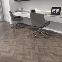 Herstellerdirekt Schalldämmender SPC-Bodenbelag Holzmuster Feuerfester Luxus-Vinyl-Planken Click-Lock-System für Apartments und Hotels