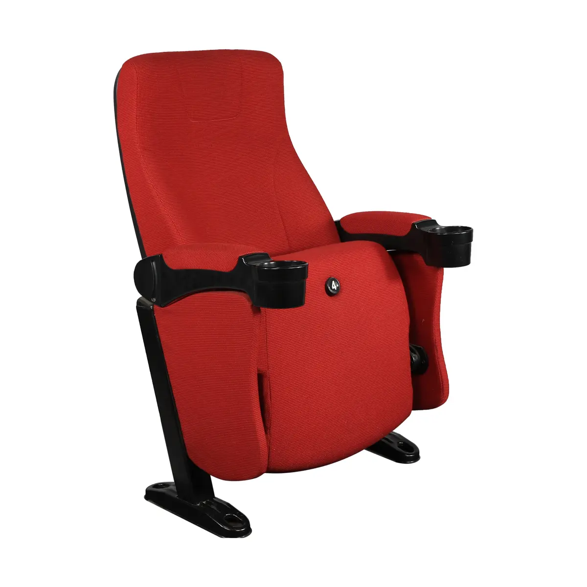 Fauteuil de cinéma pliable sur mesure fauteuil de siège de salle de cinéma avec porte-gobelet