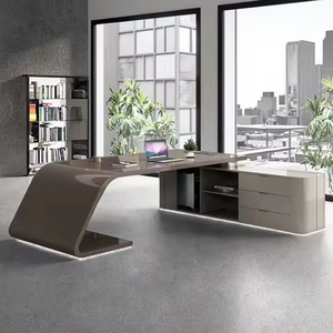 Đồ Nội Thất Hiện Đại Gỗ Văn Phòng Bàn Ghế Đặt Máy Tính Để Bàn Bàn Thương Mại Văn Phòng Và Đồ Nội Thất Nhà Rắn Gỗ Thiết Kế - Product Image 4