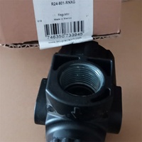 Régulateur de pression pneumatique cylindrique NORGREN, électrovanne R24-801-RNXG