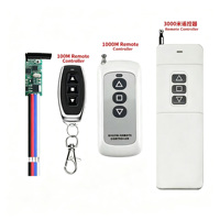 Interrupteur de télécommande sans fil miniature à gradation et régulation de vitesse, contrôleur de vitesse de moteur CC, variateur de lumière pour bande LED