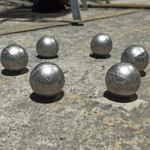 Bola penggilingan baja bergulir lempar palsu kualitas tinggi untuk harga pabrik pertambangan Ore 20mm sampai 100mm pabrik bola besi - Product Image 4