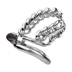 Jaula de Castidad con Diseño de Cadena FRRK, Dispositivo de Castidad Masculino, Candado Metálico para Pene, Juguetes Sexuales, Jaula para Pene para Hombres - Product Image 2