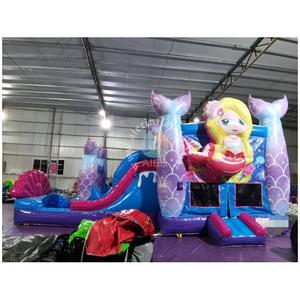 Castillo Inflable Acuático de Sirena para <span class=keywords><strong>Alquiler</strong></span> en Fiestas y Negocios Mayoristas - Product Image 5