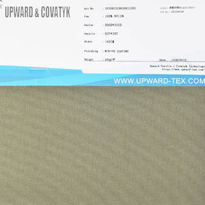 Özel yüksek yoğunluklu naylon kumaş poliüretan coatednaylon kumaş taktik ürün kumaş - Product Image 2