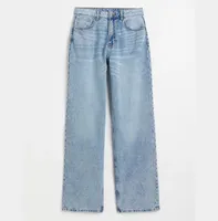Оптовая продажа, Классические голубые мешковатые джинсы 90s в классическом стиле для женщин