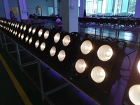 Matriz de luces LED COB, 4x100W, 400W, DMX Pro, iluminación de escenario