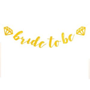 Decoraciones para despedida de soltera Bandera de despedida de soltera Despedida de soltera Guirnalda de letras con purpurina <span class=keywords><strong>Miss</strong></span> to <span class=keywords><strong>Mrs</strong></span> Paper Bunting Bride to Be Banner - Product Image 5