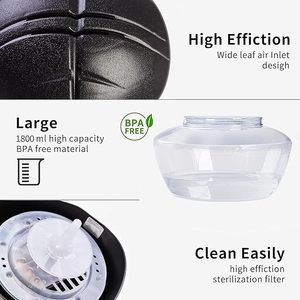 Diffuseur <span class=keywords><strong>d</strong></span>'arômes et <span class=keywords><strong>purificateur</strong></span> <span class=keywords><strong>d</strong></span>'<span class=keywords><strong>air</strong></span> à vitesse variable avec 7 couleurs et 6 LED, veilleuse aromatique, petit revitalisant <span class=keywords><strong>d</strong></span>'<span class=keywords><strong>air</strong></span> - Product Image 6