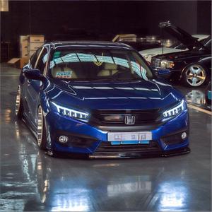 16-21 for 10th Gen <b>Headlight</b> Assembly Modified Full <b>LED</b> 40W 2500 Lumens Wing DRL Flowing Turn Signal 12v <b>LED</b> <b>Headlights</b> for Hond - Product Image 4