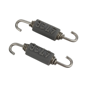 สปริงดันท่อไอเสียรถจักรยานยนต์ Zuqing ขนาด 60 มม. สแตนเลส ยางกันกระแทก ใช้ได้กับรถทั่วไป - Product Image 5