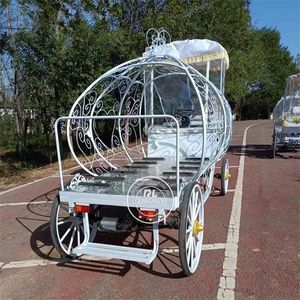 Personnaliser le chariot électrique funéraire de luxe calèche funéraire corbillard funéraire à <span class=keywords><strong>chevaux</strong></span> à vendre - Product Image 2