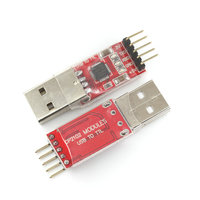 Módulo convertidor serial USB a TTL Tejiate CP2102, placa de montaje 6 en 1, adaptador de programación UART RS485 RS232, 3.3V 5V