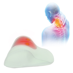 Dispositif d'oreiller de Traction polyvalent, pétrissage chiropratique du dos, soulagement de la douleur au cou, civière d'oreiller électrique chauffant pour le cou - Product Image 1