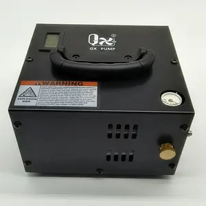 GX GX-E-CS1 Alta pressão delicada, compacta e portátil do ruído 110v 220v do loe sem óleo para caçar para o compressor de ar do mergulho