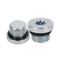 Vis à tête plate Phillips biseautée en titane, finition nickelée, filetage M10, pour amplificateur