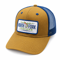 Casquette Trucker à Dos en Maille Bicolore avec Logo Personnalisé, Visière Courbée et Avant Structuré pour Événements Extérieurs et Articles Promotionnels en Gros