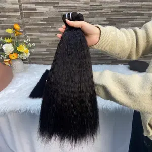Venta al por Mayor de Paquetes de Cabello Humano Virgen 100% Alineado con la Cutícula, Cabello Brasileño Crudo 10A 12A 15A, Proveedores de Paquetes de Cabello - Product Image 1