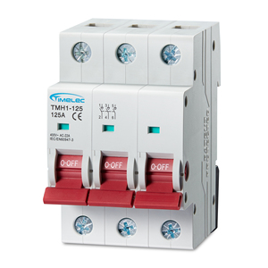 Interruptor Aislador Solar OEM Timelec 80A-125A TMH1-125 3P 4P con Cuerpo de Aleación de Aluminio - Product Image 1