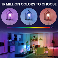 Ampoule LED intelligente Tuya BLE 9W, plafonnier LED RGB, compatible Alexa et Google Home, personnalisable, ampoule intelligente populaire pour la maison intelligente