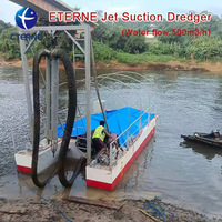 Drague à aspiration à haute performance pour le dragage environnemental, la restauration des rivières et le transport de matériaux