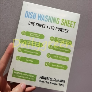 30 feuilles non parfumées (60 bandes) Détergent pour lave-vaisselle sans liquide Dosettes de savon Aide au rinçage Comprimés lave-linge Autres produits d'entretien des vêtements - Product Image 1