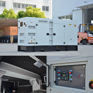 Grupo electrógeno diésel trifásico de alta calidad Cum Mims, precio de fábrica con sistema de refrigeración por agua - Product Image 6