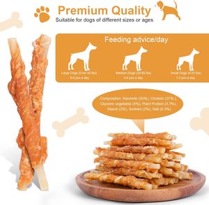 Golosinas Masticables <span class=keywords><strong>para</strong></span> <span class=keywords><strong>Perros</strong></span> con Pechuga de Pollo Real y Camote, Altas en Proteínas, Directo de Fábrica, <span class=keywords><strong>para</strong></span> Distribuidores Internacionales de Productos <span class=keywords><strong>para</strong></span> Mascotas - Product Image 1