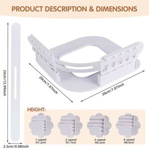 Multifunctional PP Plastic <b>Single</b>-Tier Modern Sustainable <b>Sheet</b> Rack Living Room and <b>Bedding</b> Organizer Stand-Type Installation - Product Image 2